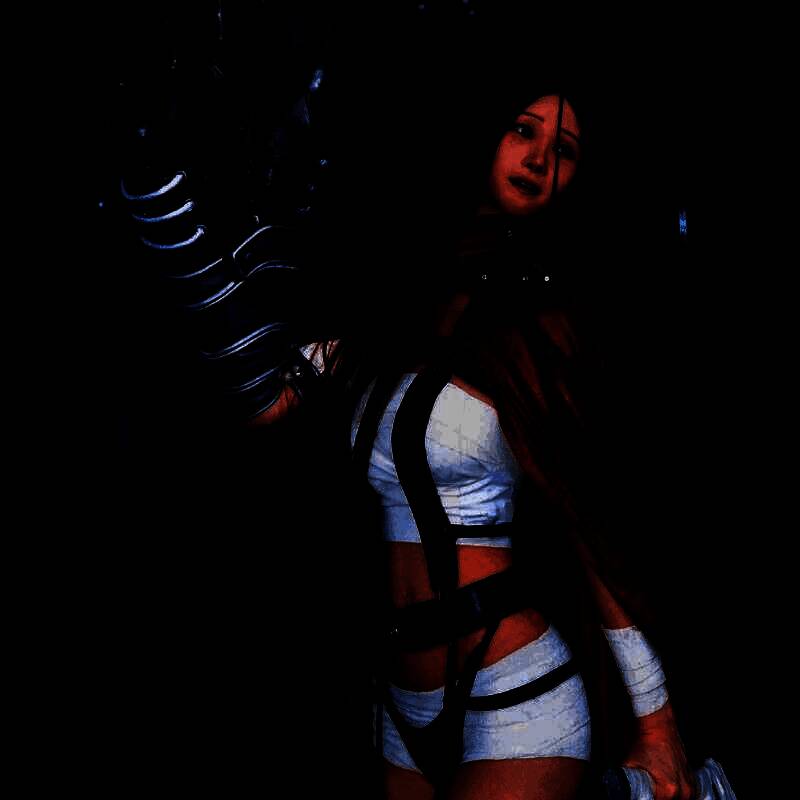 Myboo身着轻甲装备，展现战斗姿态