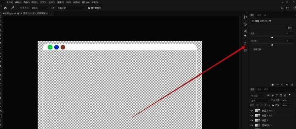 对比度滑块被调至较高数值，图像明暗对比增强