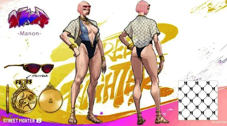 杰米泳装造型展示，搭配酒葫芦增添个性元素