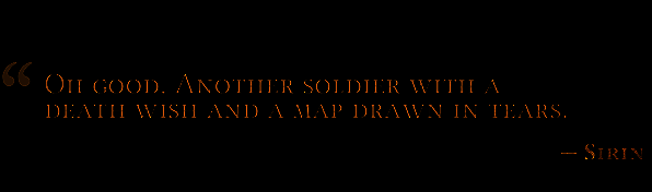 主角站在断裂的桥梁上，背后是诡异的森林与天空