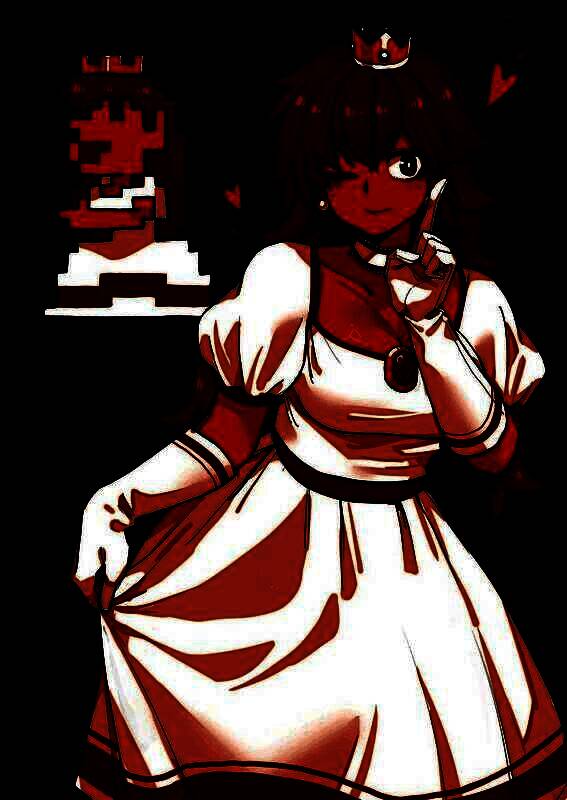 现代风格与复古配色融合的碧姬公主立绘对比图，左侧为初代设定，右侧为现代版本