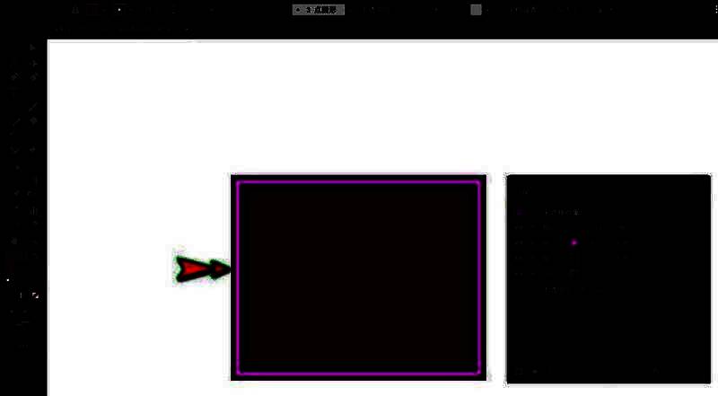 完整效果对比图，展示原始形状与最终描边效果的差异