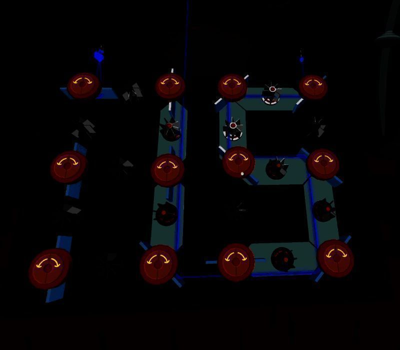 光影交织的阁楼入口场景展现故事转折点