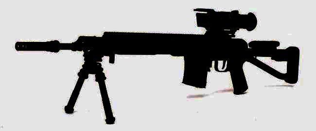 现实中的SVDS狙击枪装配自由浮置护木后的实战状态