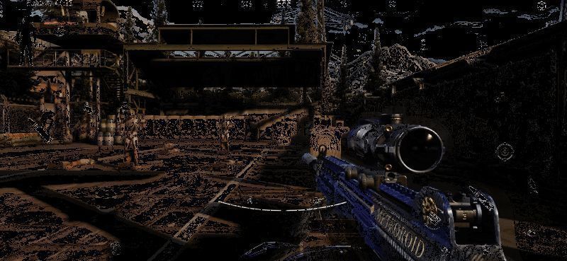 T03检视动作，玩家手持武器缓慢旋转展示细节