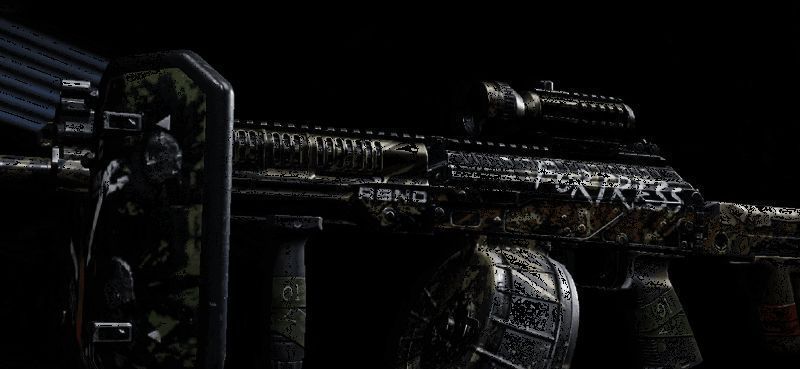 《暗区突围》壁垒·RPK16枪械外观展示