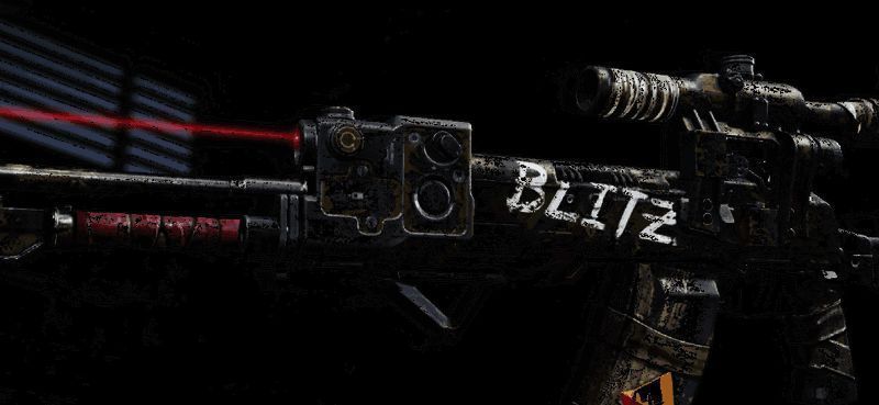 《暗区突围》壁垒·AN94枪械外观展示