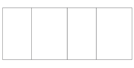 多个矩形叠加后形成的初步展开结构