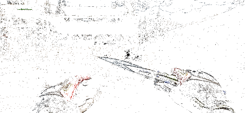 涂鸦利刃动态展示，展示其炫酷的检视动作