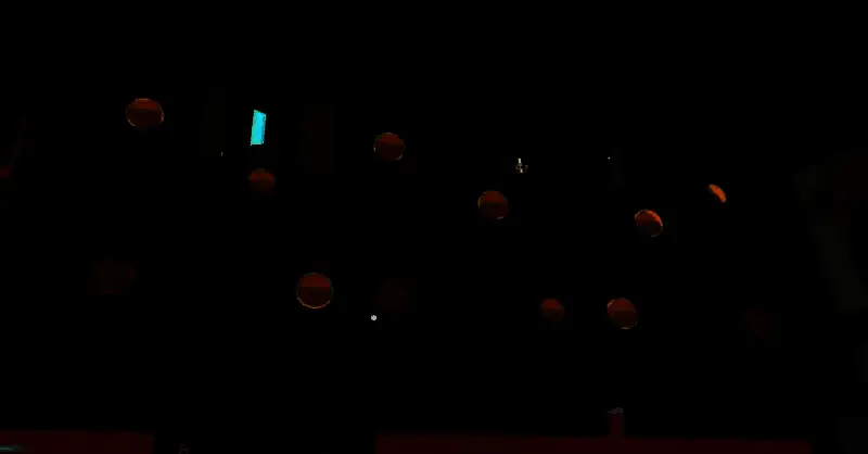 《物之梦》激光融化粉色冰块过程动画截图