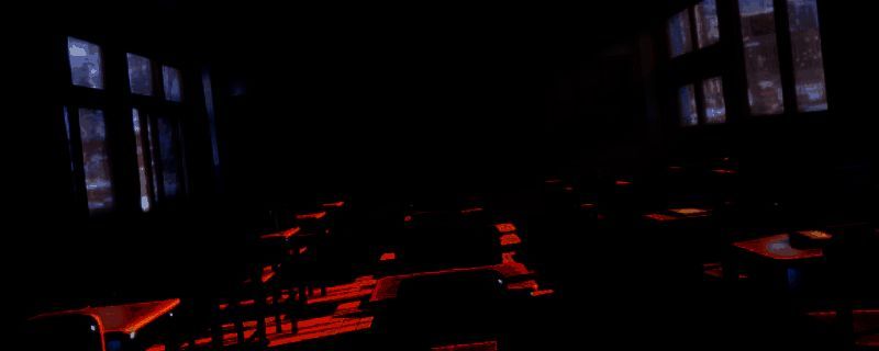 游戏主视觉图，展示神秘风格场景与角色剪影