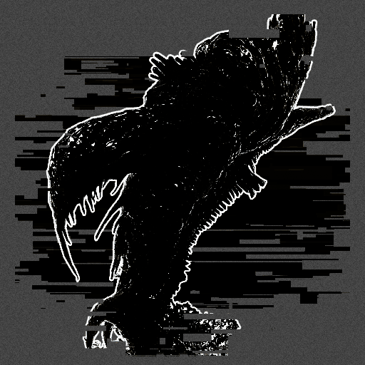 战斗中期画面，角色正在远程射击巨型BOSS