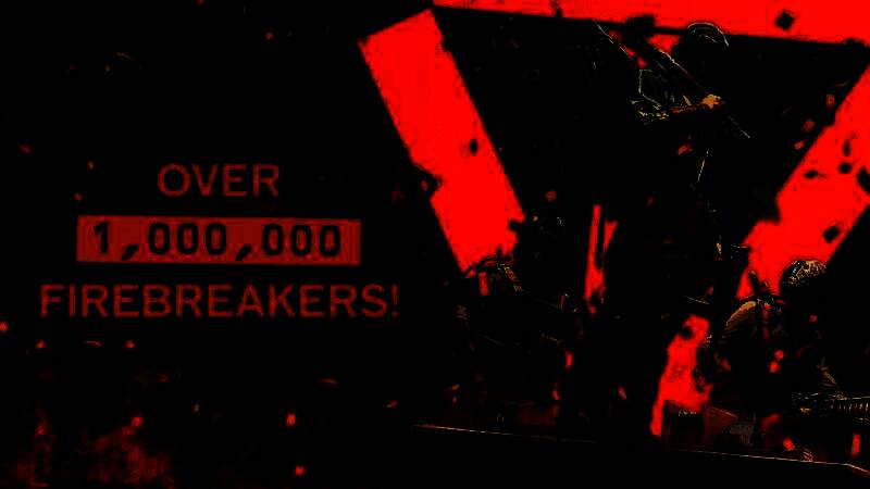 Remedy Entertainment发布庆祝图片，展示《FBC:Firebreak》玩家数量突破一百万的纪念画面