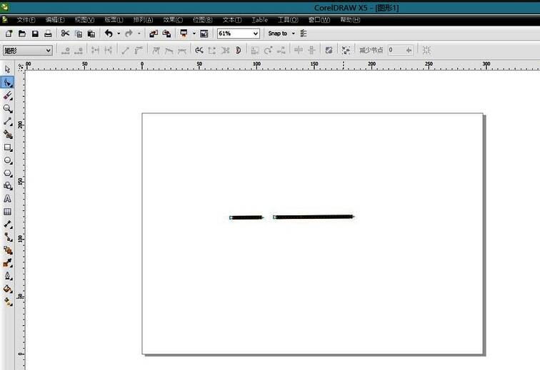 线段删除操作后的界面变化示意图