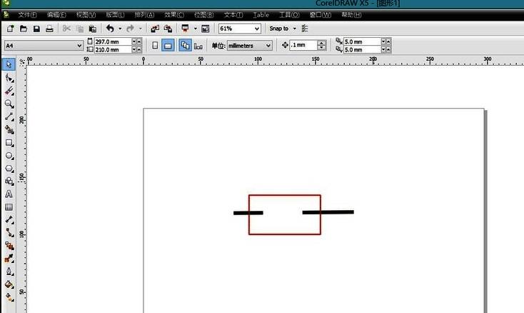 完成线段编辑后的整体效果预览图