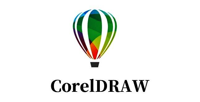 CorelDRAW界面中绘制红色圆形边框的示意图