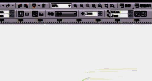 CorelDraw 2020主界面展示，已打开一张示例图片