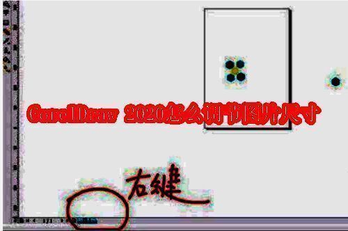 CorelDraw 2020主界面展示，界面清晰，功能分区明确