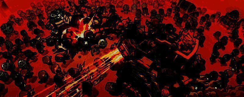 游戏实机画面展示，主角驾驶战车在末日场景中与僵尸展开激战