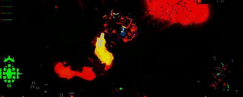 游戏内战斗场景展示，角色操控机甲进行激烈对抗