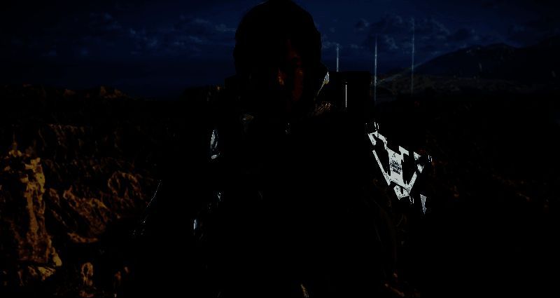 《死亡搁浅2》生日彩蛋展示，屏幕上显示着蛋糕和祝福语