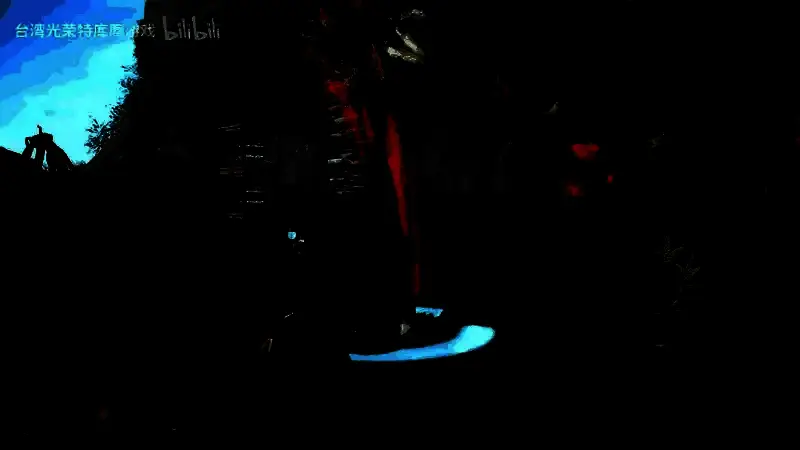 角色使用槌进行空中劈击，敌人被击飞瞬间