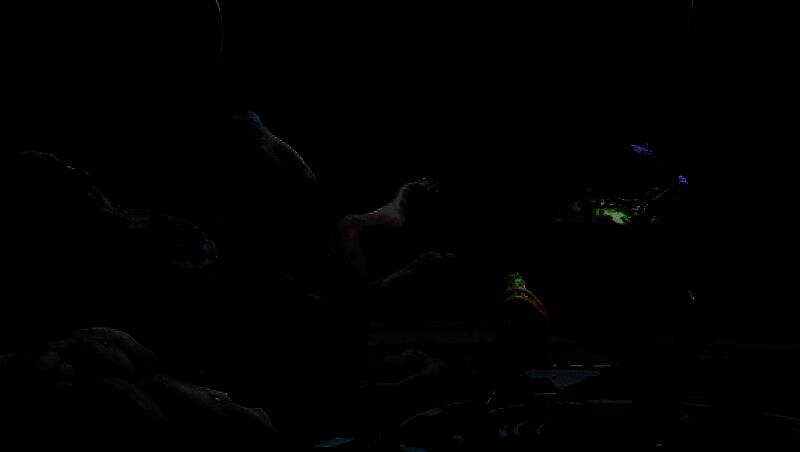 《虐杀熔炉》主角手持重型武器与敌人激烈交火的场面