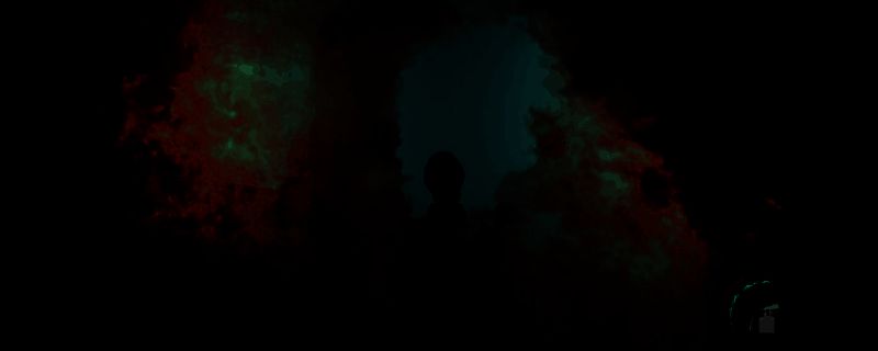 游戏场景展示南极冰原上的废弃苏联研究站，阴森寒冷的环境营造出强烈压抑感