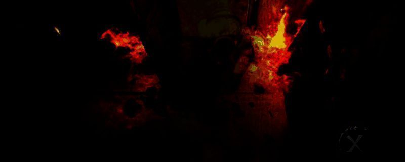 《NEDRA》游戏场景截图，展现荒凉神秘的废土世界与主角孤独前行的身影