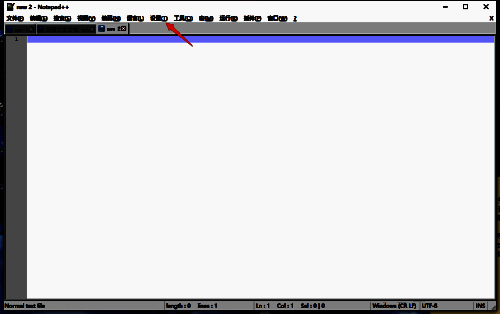 首选项设置页面导航示意图