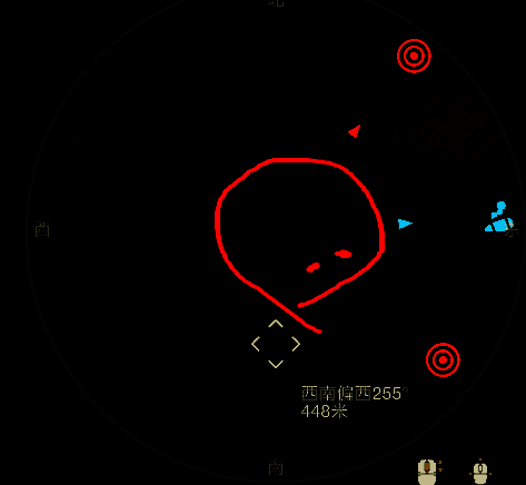 多个隐身虫同时出现在战场上的紧张局势画面