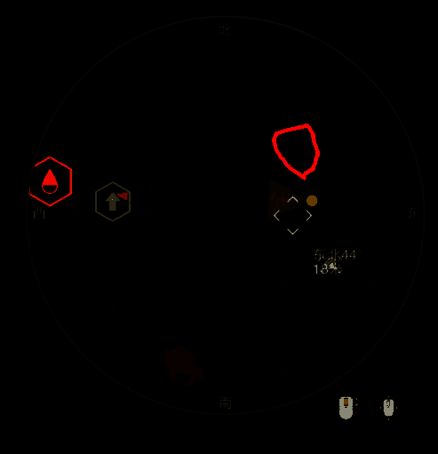 方块型结构兴趣点全景图