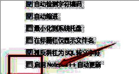 其他设置页面中出现启用自动更新复选框，当前已被勾选激活状态