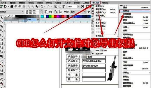 CorelDRAW界面展示，呈现专业设计工具布局
