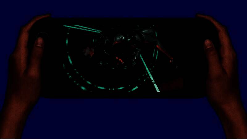 《剑星》游戏画面展示角色战斗场景，背景为未来科技风格