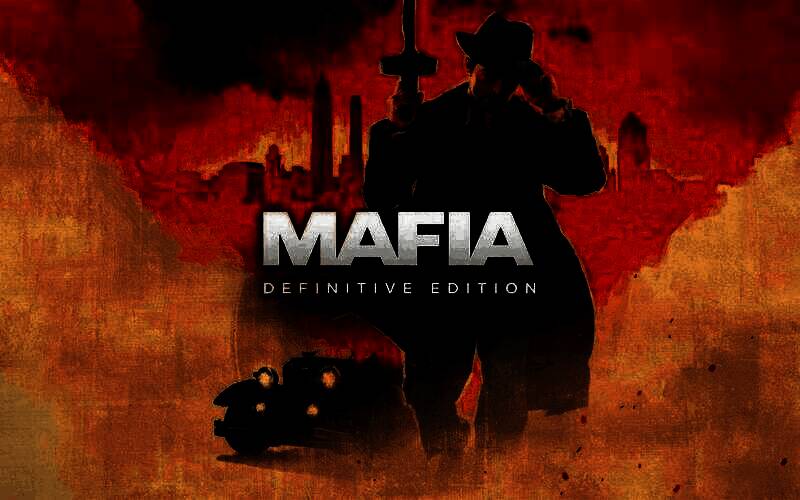 黑白画面下的街头枪战场景营造出浓厚电影氛围