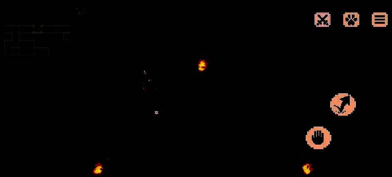 游戏内海底鱼人沃迪诺战斗场景，角色施展浮空石块技能进行对抗，画面紧张刺激