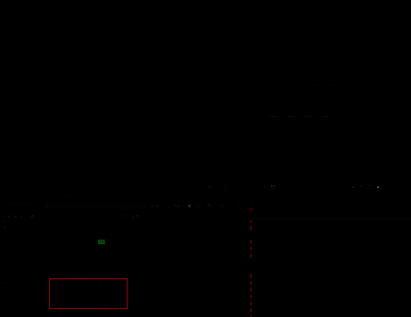 不同破折号参数设置下的虚线线框预览图