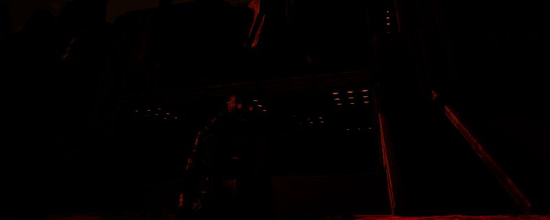 游戏中角色驾驶沙地车在荒漠地形中行驶，背景可见奇特地貌和远处沙尘暴