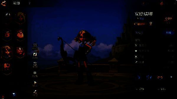 威廉对抗低血量敌方单位示意图，展示其远程打击优势