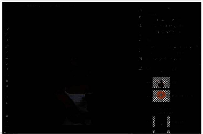 羽毛图层经过合并与样式处理后呈现精美视觉效果