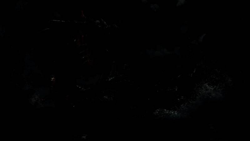 《怪物猎人：荒野》游戏实机画面展示，角色手持武器迎战巨型怪物，场景细节逼真