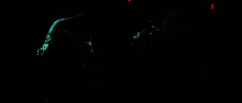 体积雾开启前的游戏画面，场景较为平坦，雾效不明显