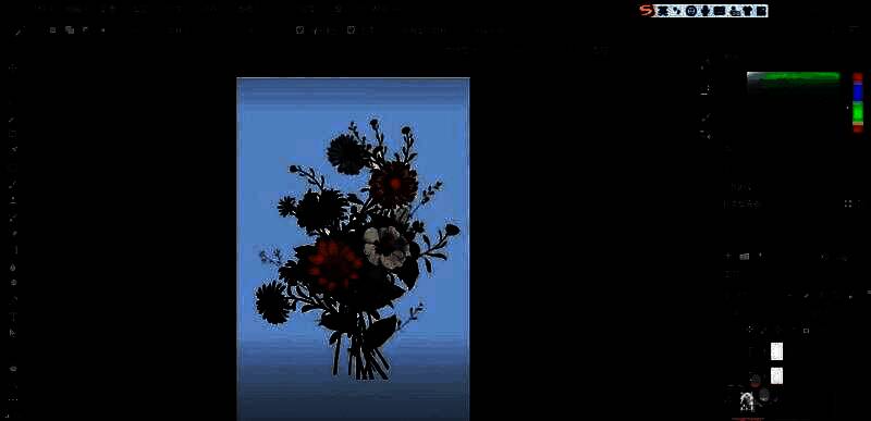 Photoshop界面展示选区已成功加载，文字区域高亮显示