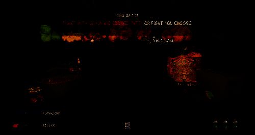 角色操作界面示意图，显示烹饪选项与压力条变化情况