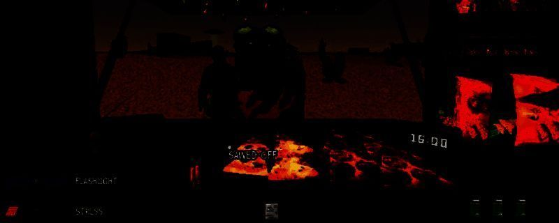 游戏封面图展示《Wasteland Bites》的主视觉设计，风格暗黑且充满神秘感