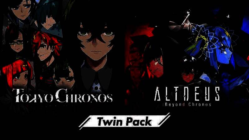 《东京时笼&阿尔特斯：超越时空 合辑》封面图，展示两款游戏的经典形象