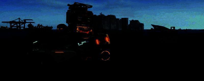 死亡搁浅2游戏场景截图，展示角色在复杂地形中进行任务操作