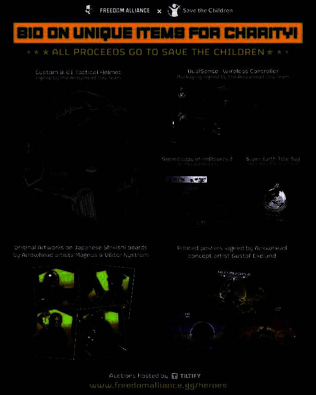 《绝地潜兵2》联名艺术海报展示，画面中战士身披战甲，背景为星际战场