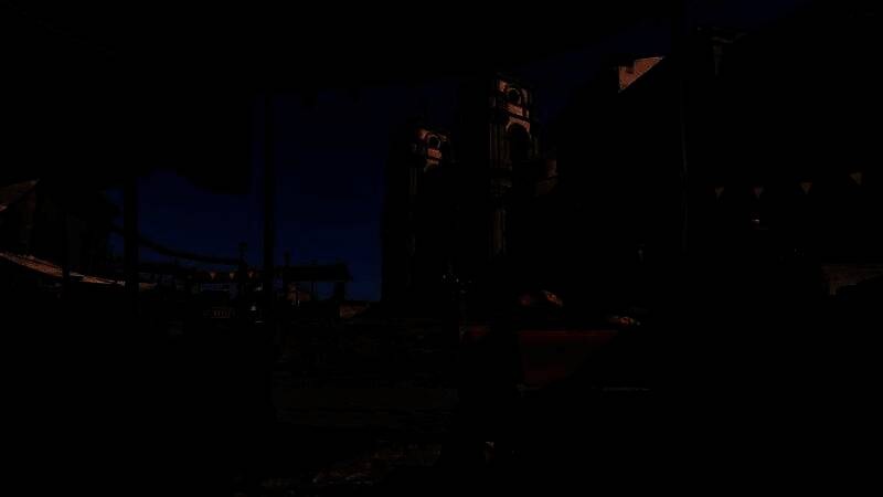 城市街道全景，复古车辆穿梭其中，建筑风格极具时代特色